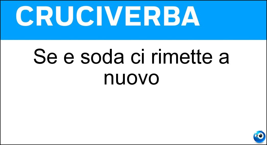 soda rimette