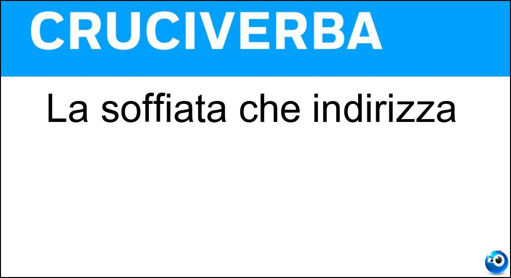 soffiata indirizza