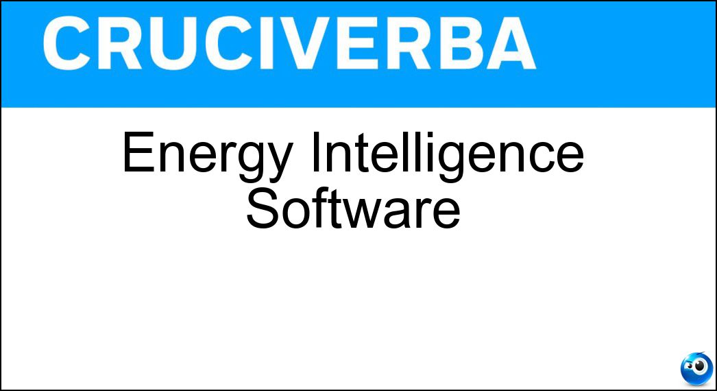 Energy Intelligence Software