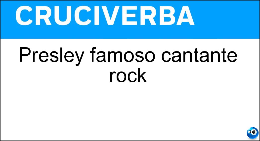 presley famoso