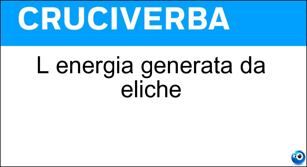 energia generata