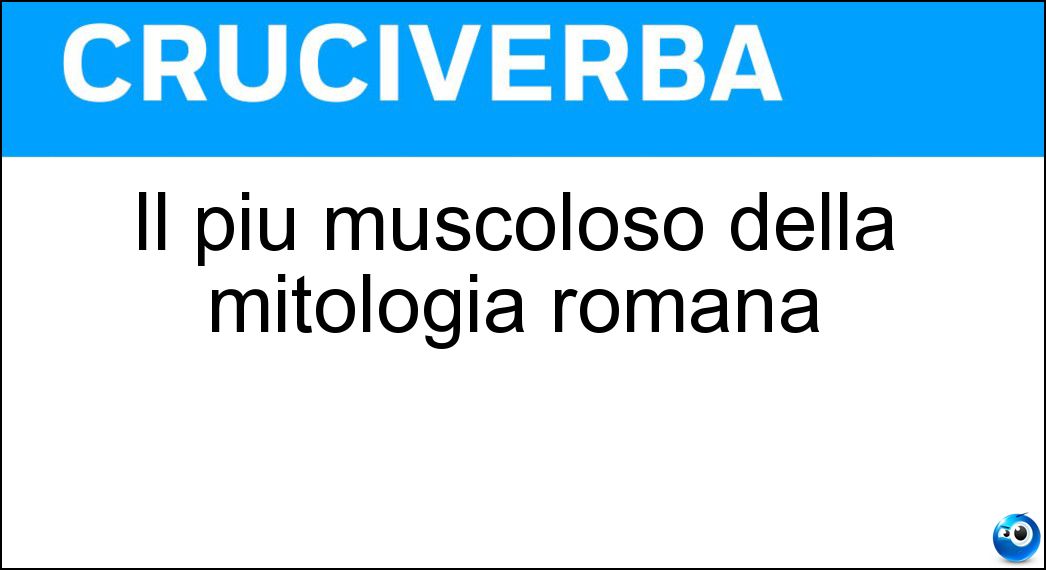 muscoloso della