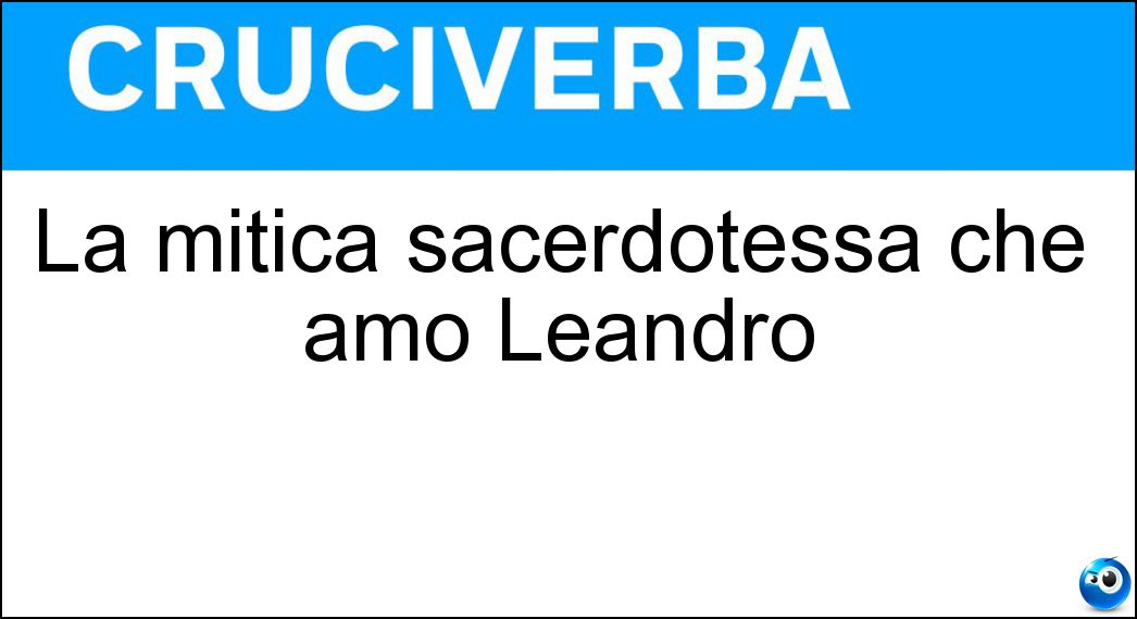 mitica sacerdotessa