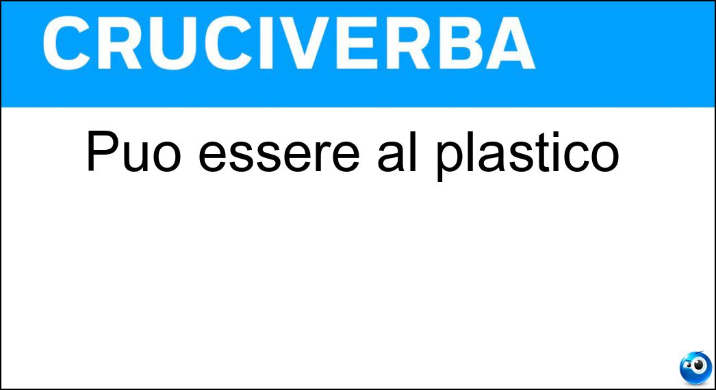 essere plastico