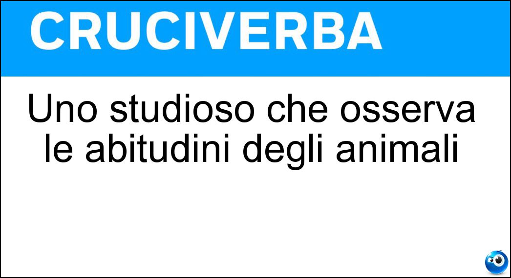 studioso osserva