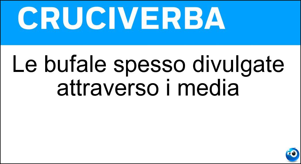 bufale spesso