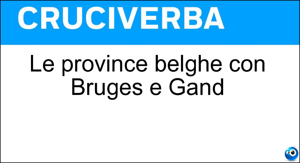 province belghe