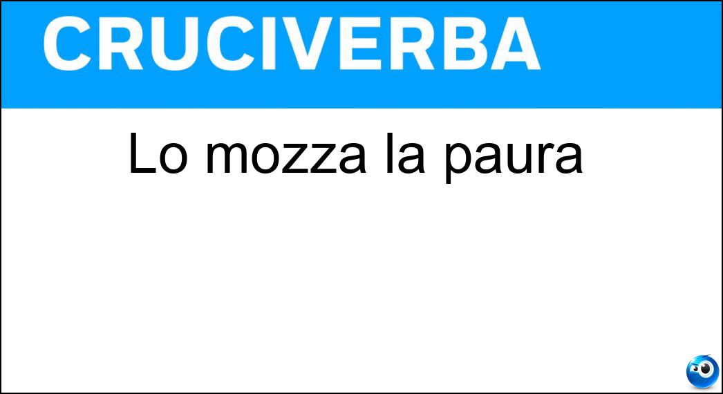 mozza paura