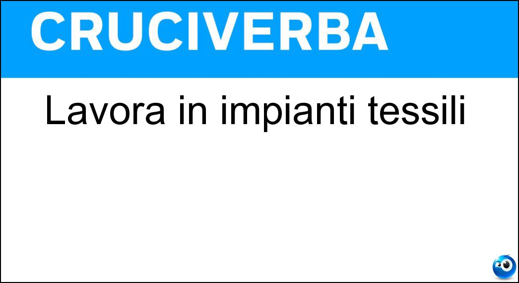 lavora impianti