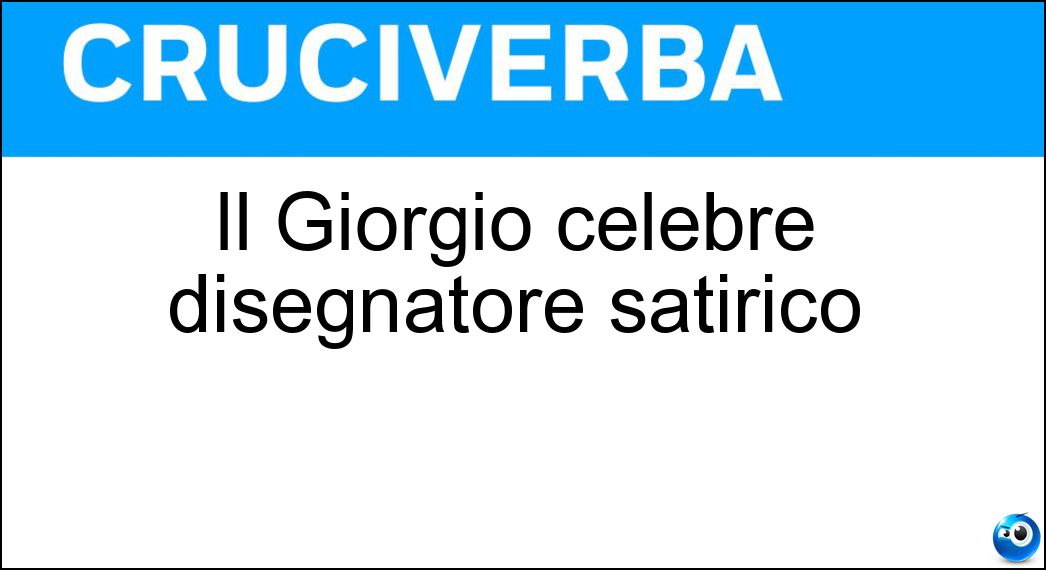 giorgio celebre