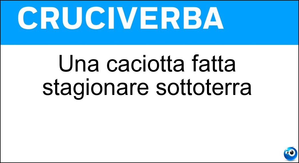 caciotta fatta