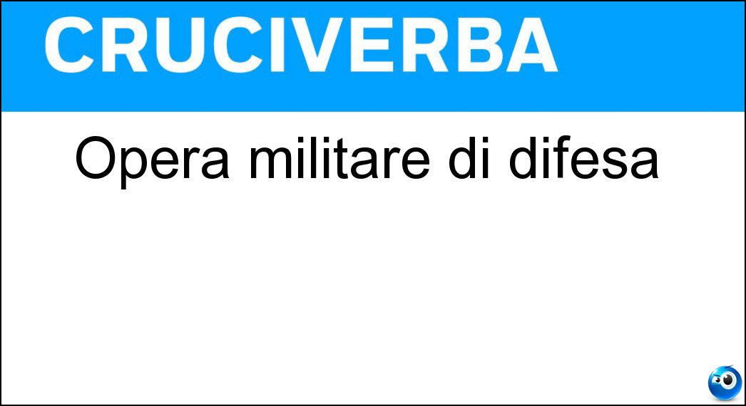 opera militare