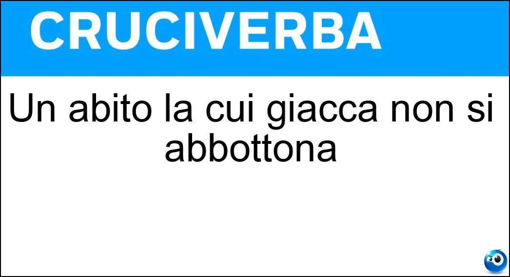 abito giacca