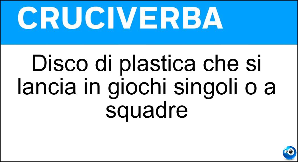 disco plastica