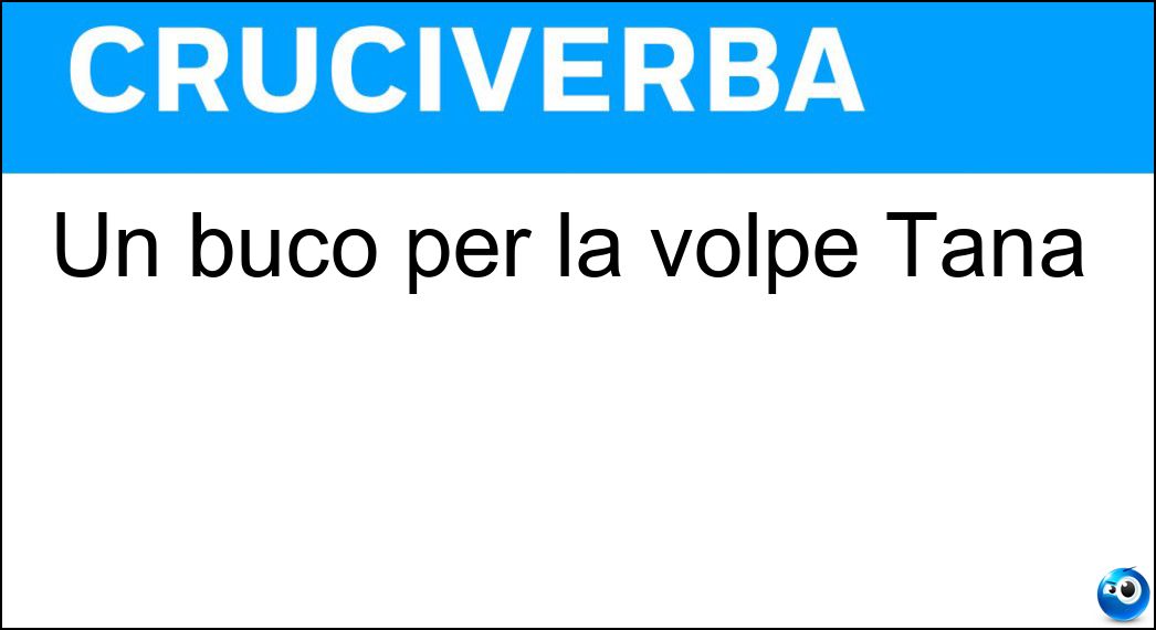 buco volpe