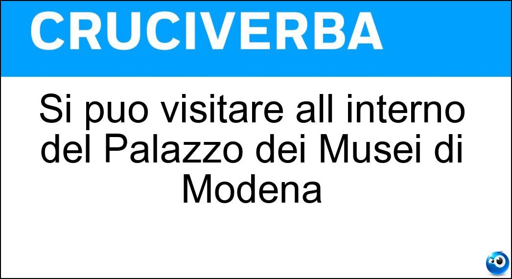 visitare interno