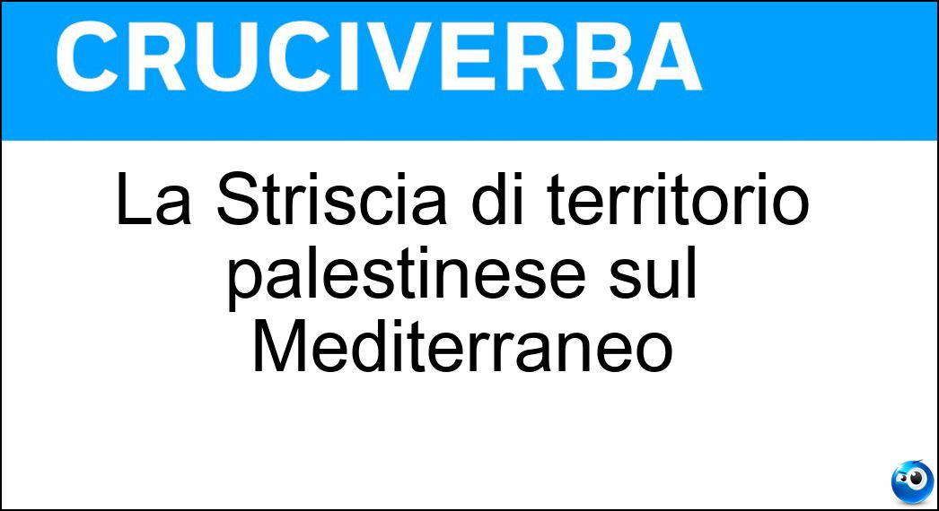 striscia territorio