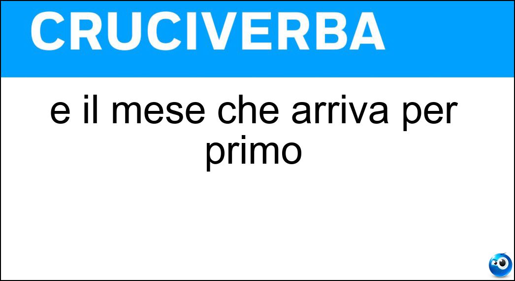 mese arriva