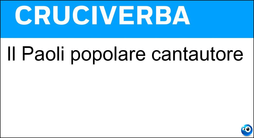 paoli popolare