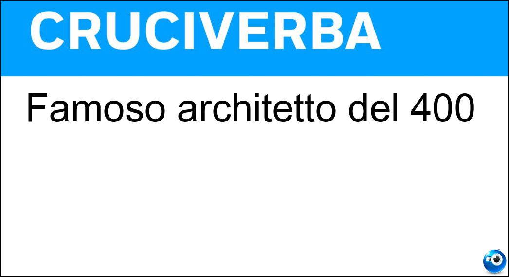 famoso architetto