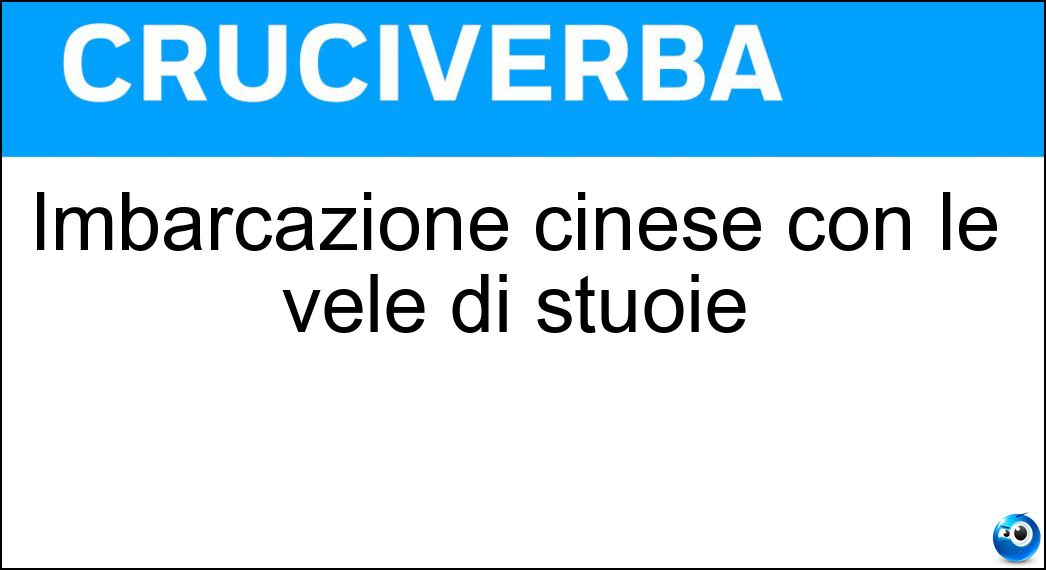 imbarcazione cinese