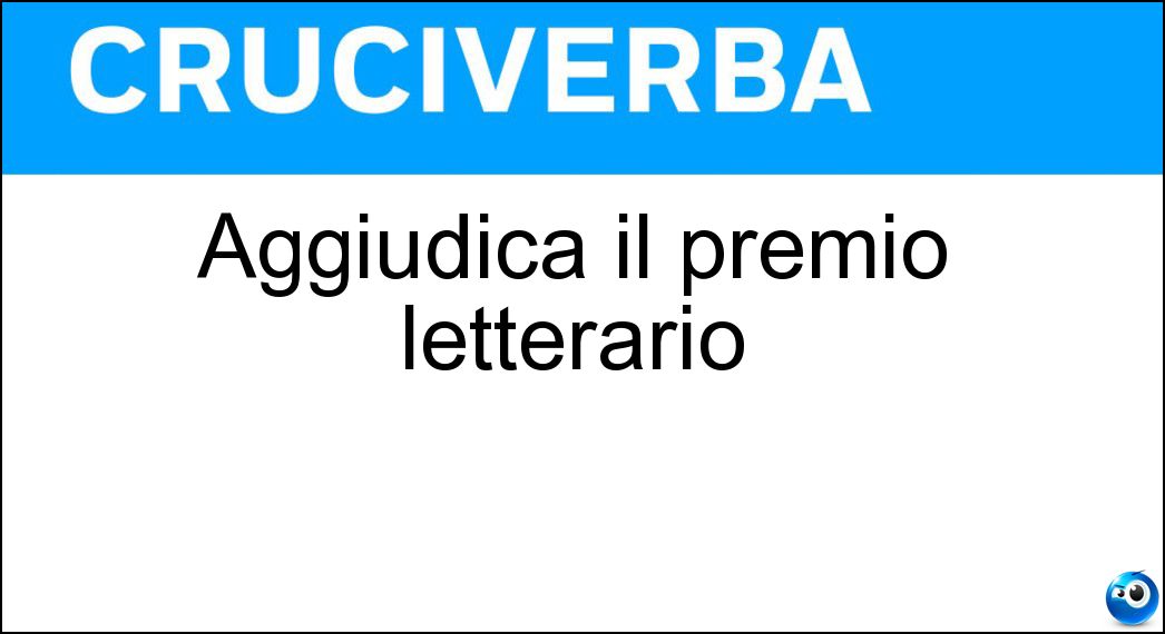 aggiudica premio