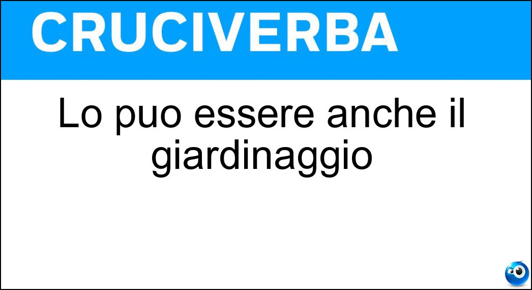 essere anche