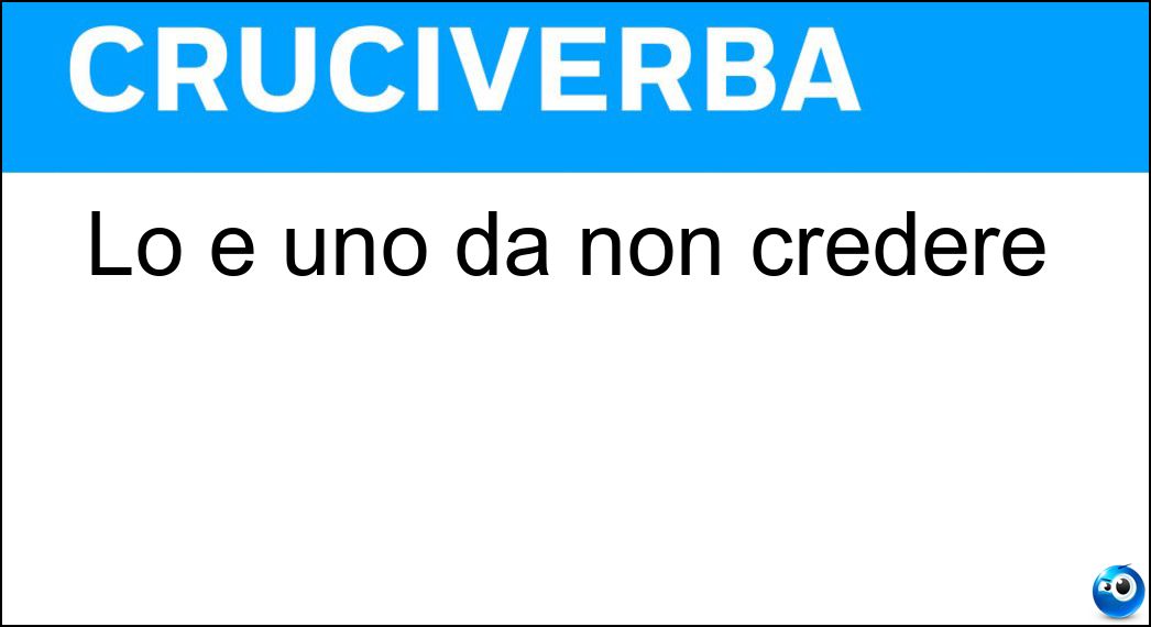 credere