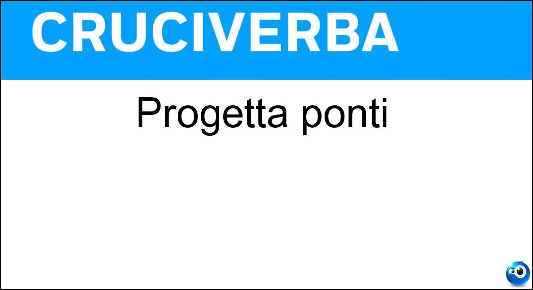 progetta ponti