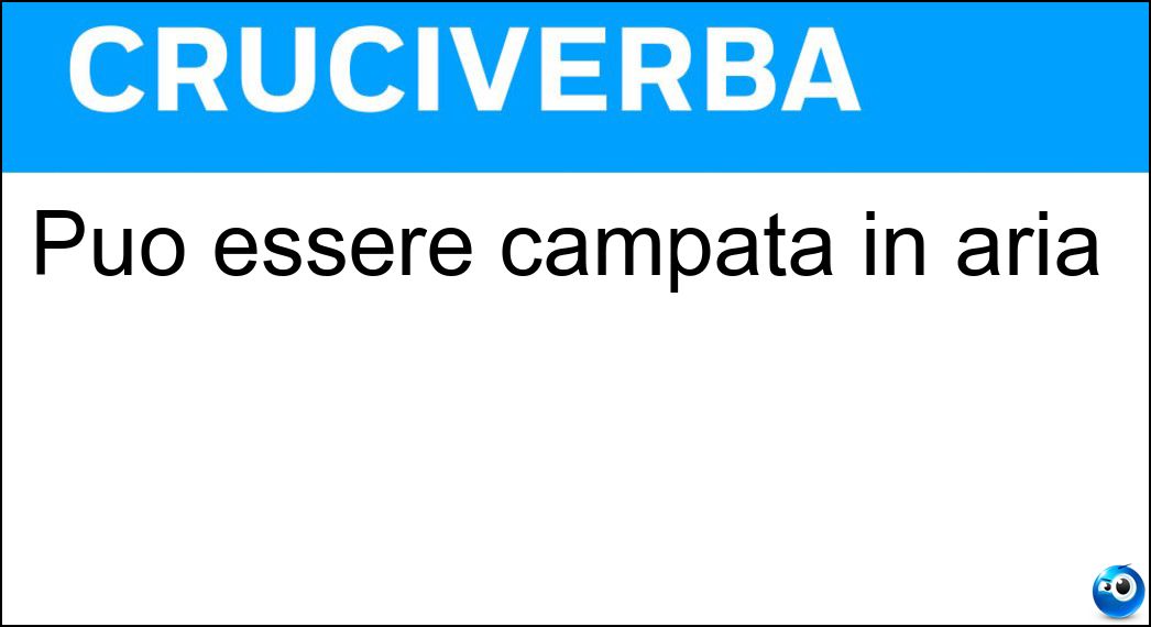 essere campata