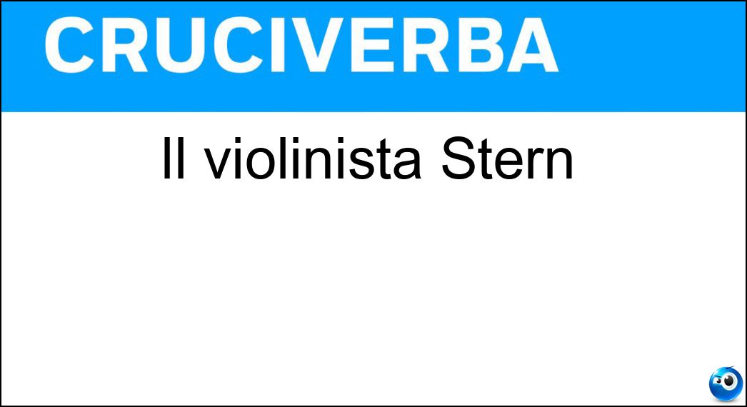 violinista stern