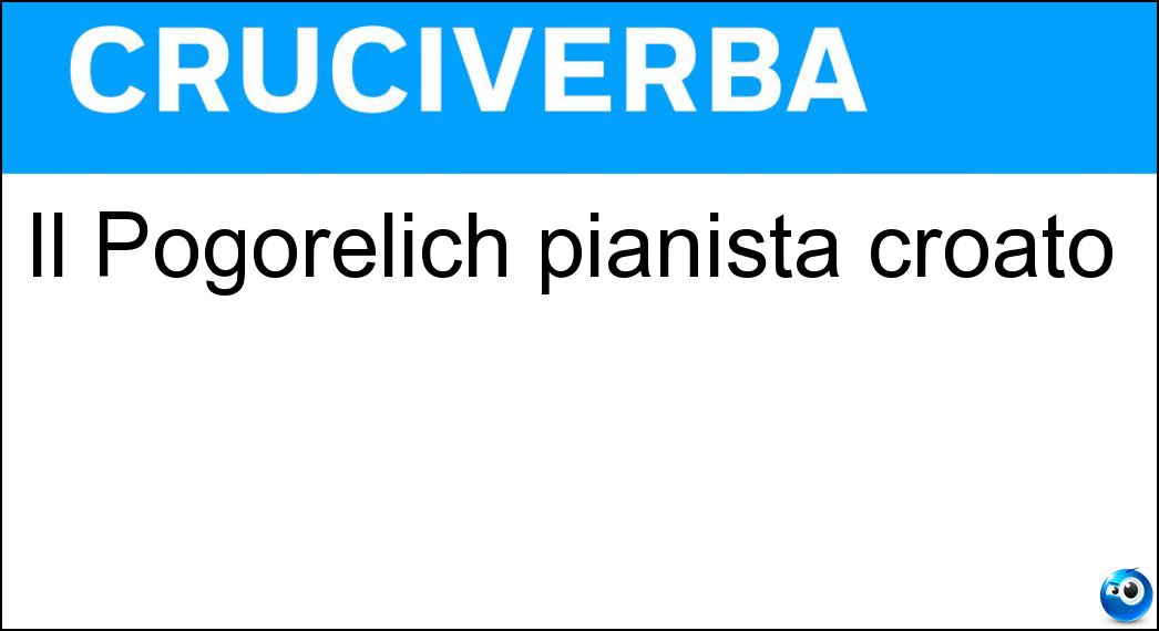 pogorelich pianista