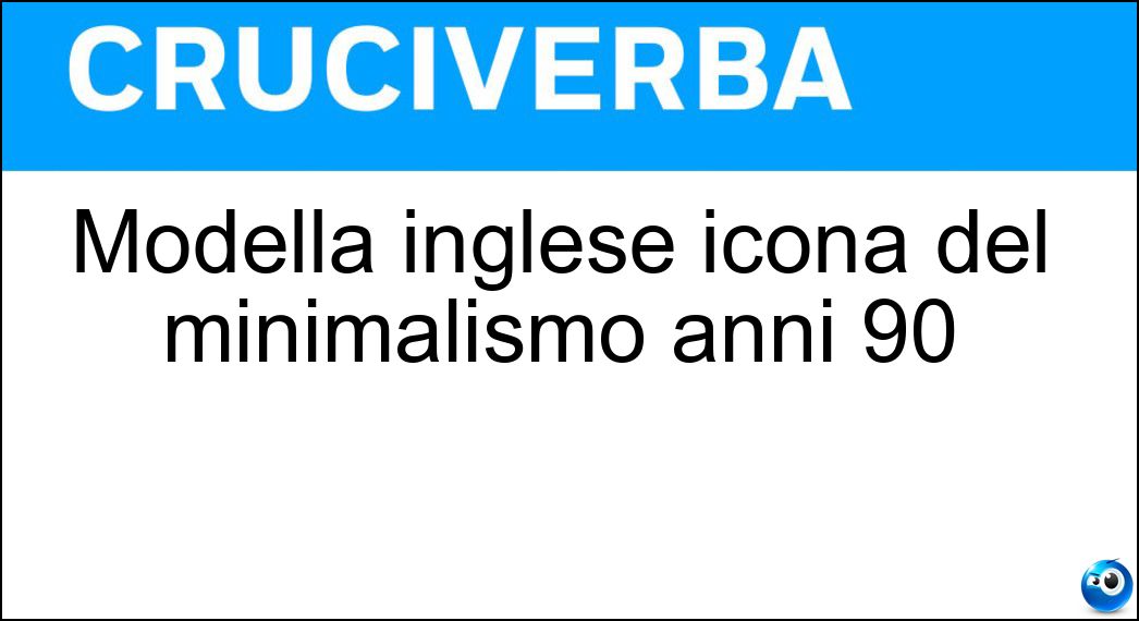 modella inglese