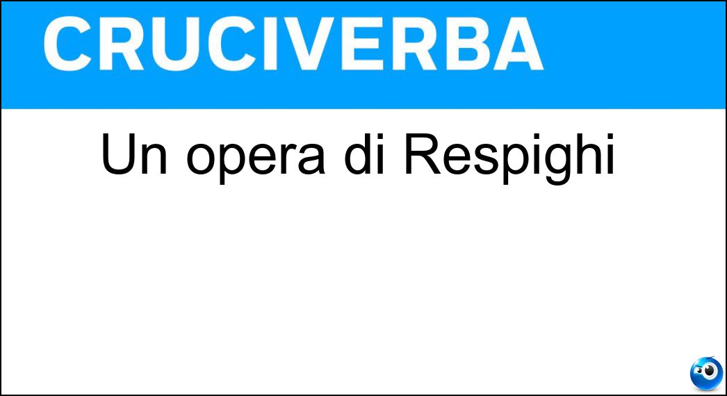 opera respighi