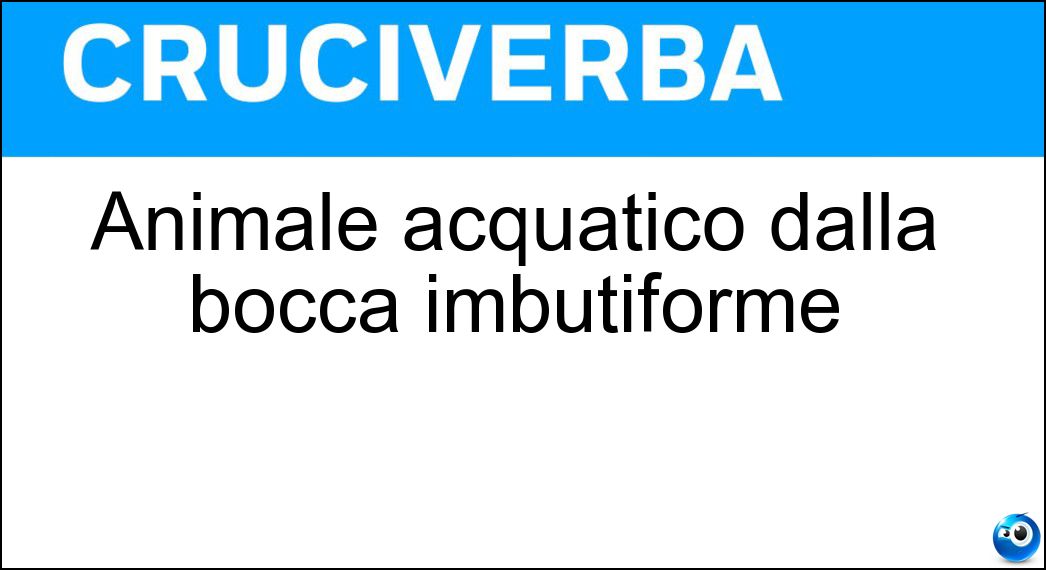 animale acquatico