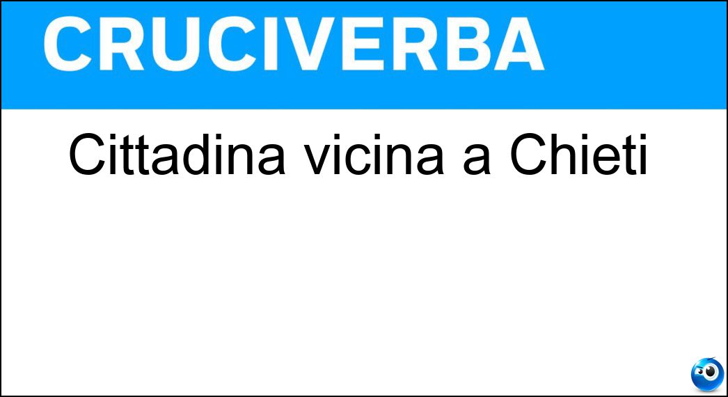 cittadina vicina