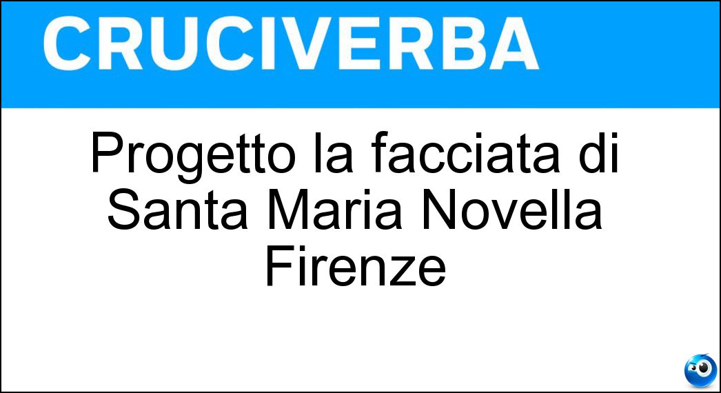 progettò facciata