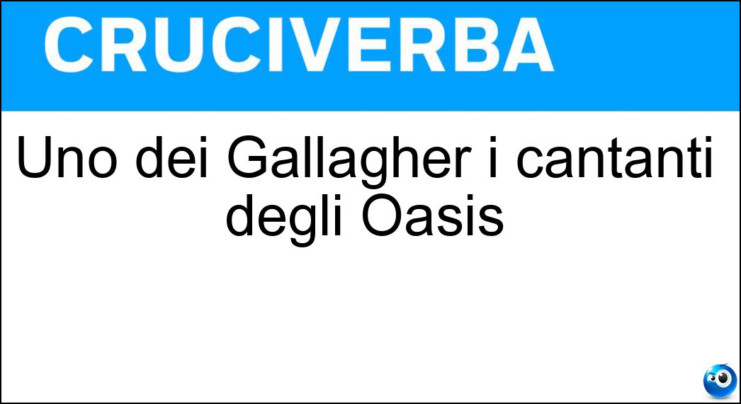 gallagher cantanti