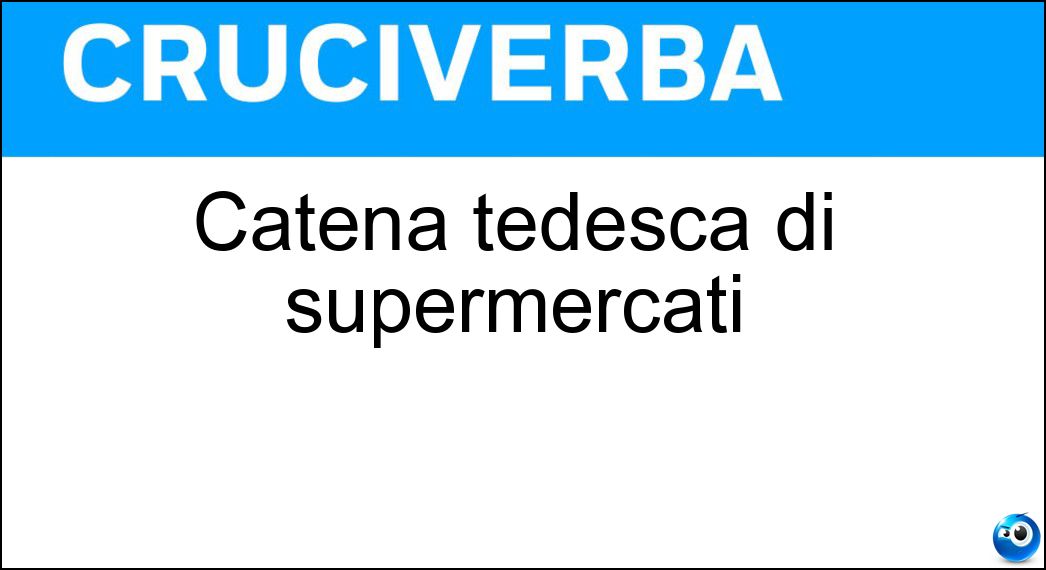 catena tedesca