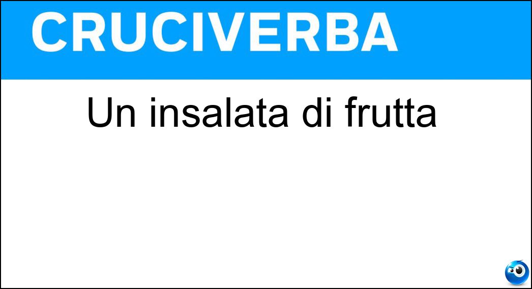 insalata frutta