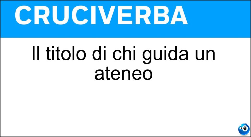 titolo guida