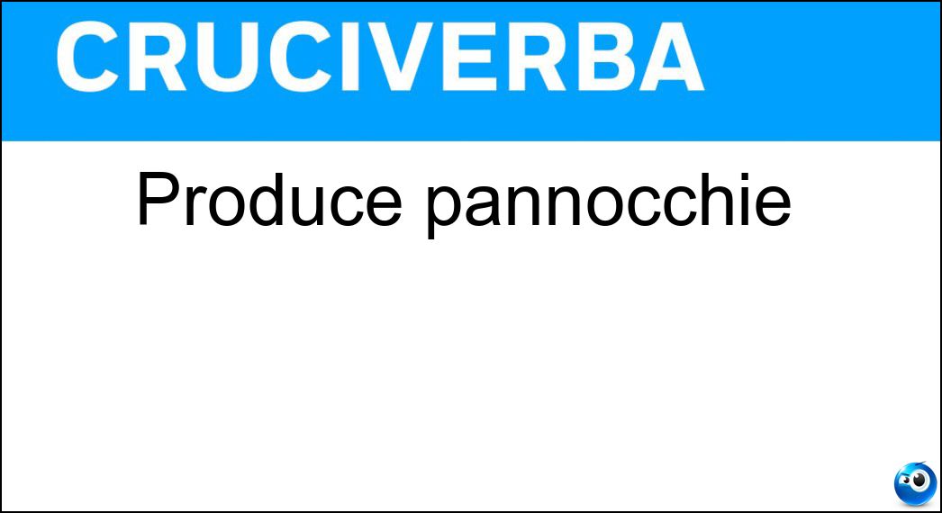 produce pannocchie