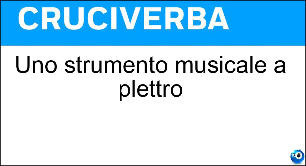 strumento musicale