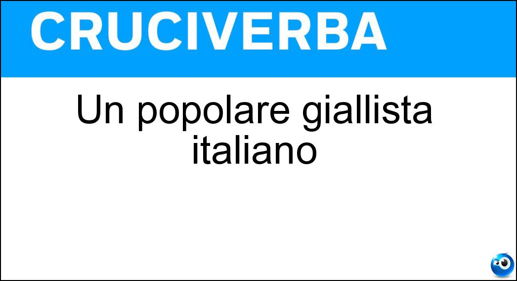 popolare giallista