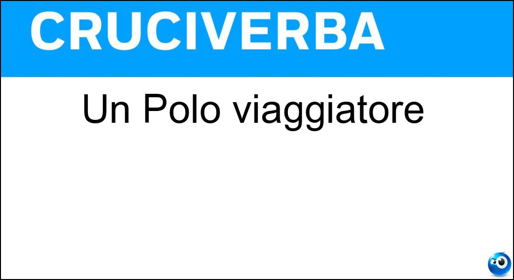 polo viaggiatore