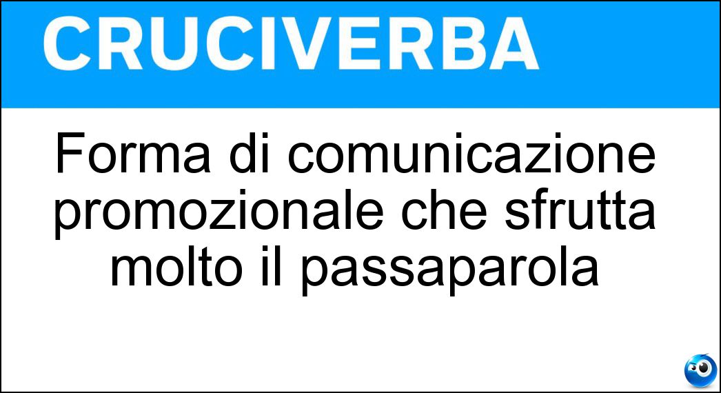 forma comunicazione