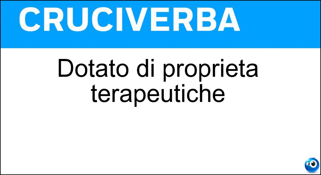 dotato proprietà