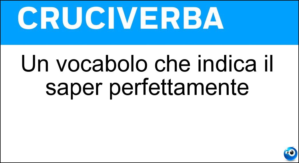 vocabolo indica