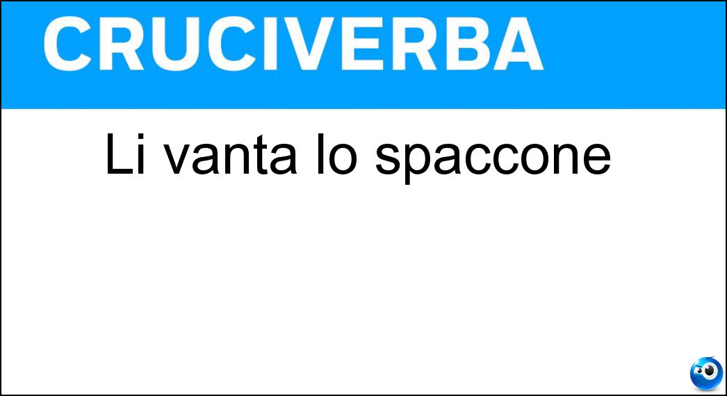 vanta spaccone