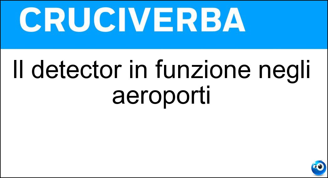 detector funzione